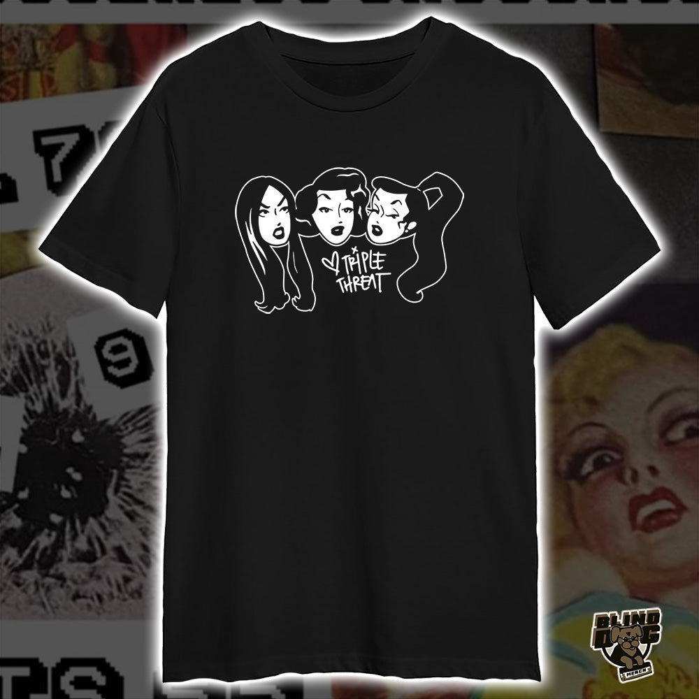 333 DET - Triple Threat (T-Shirt)