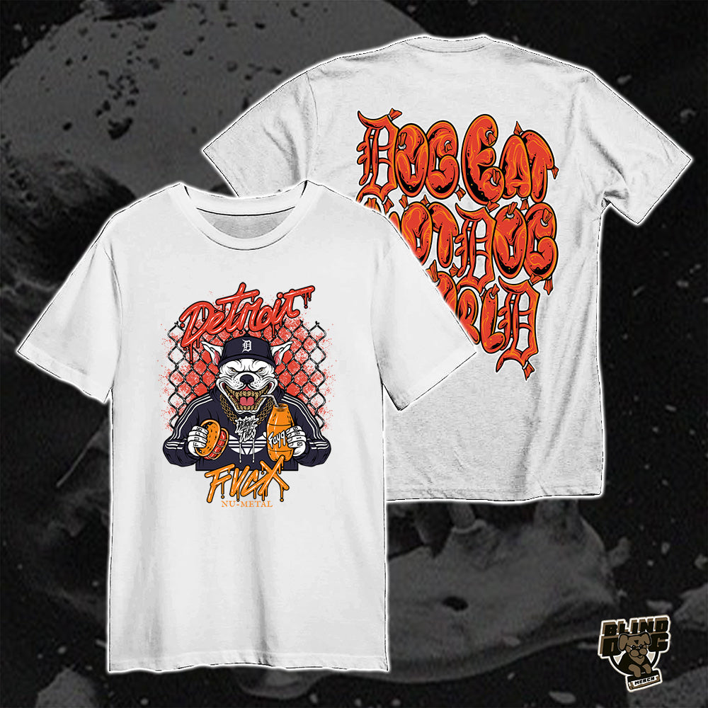 Detroit FvcX - Hot Dog White (T-Shirt)