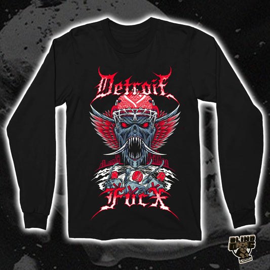 Detroit FvcX - Hockey (Long Sleeve T-Shirt)