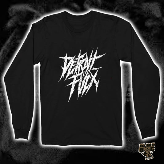Detroit FvcX - Logo (Long Sleeve T-Shirt)
