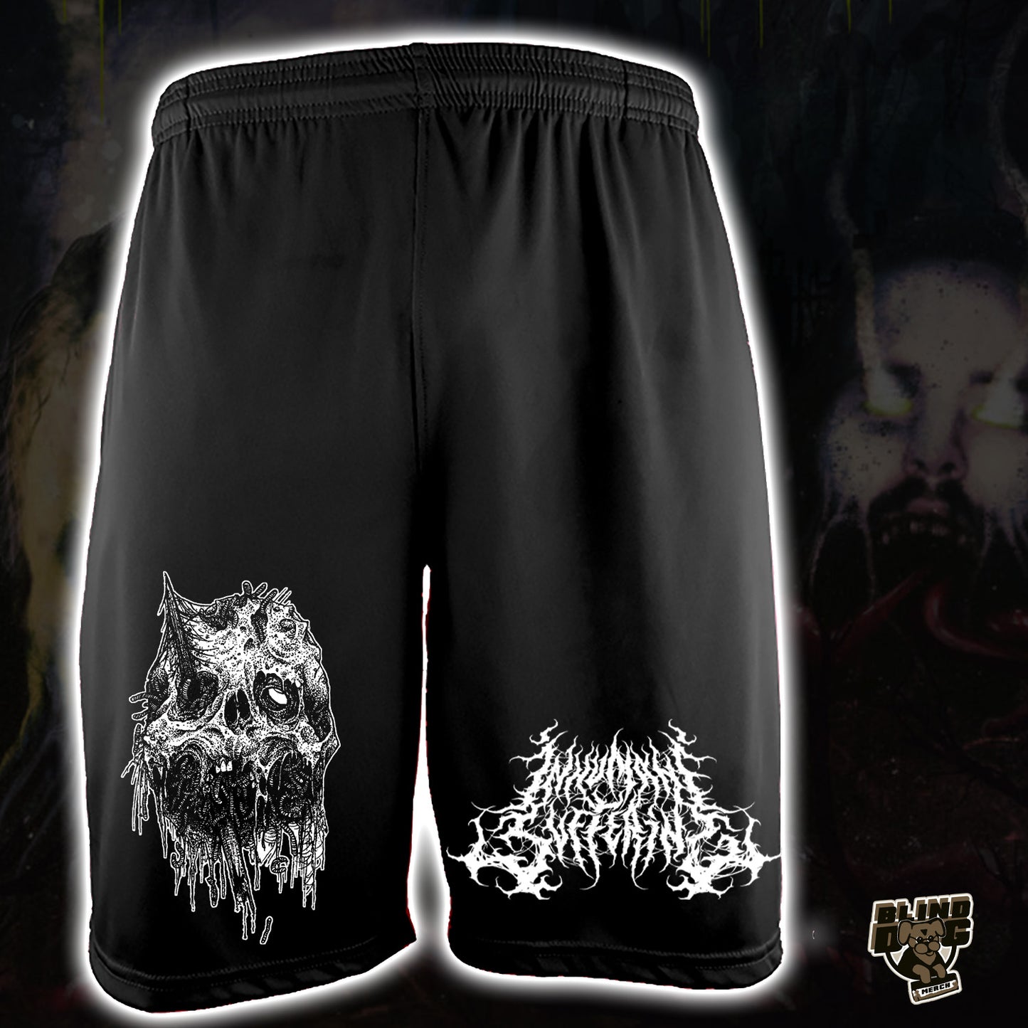 Inhumane Suffering - Skull (Shorts)