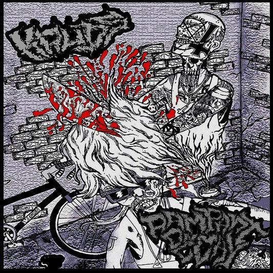 Kruds / Rampant Decay - Split (Vinyl 7")