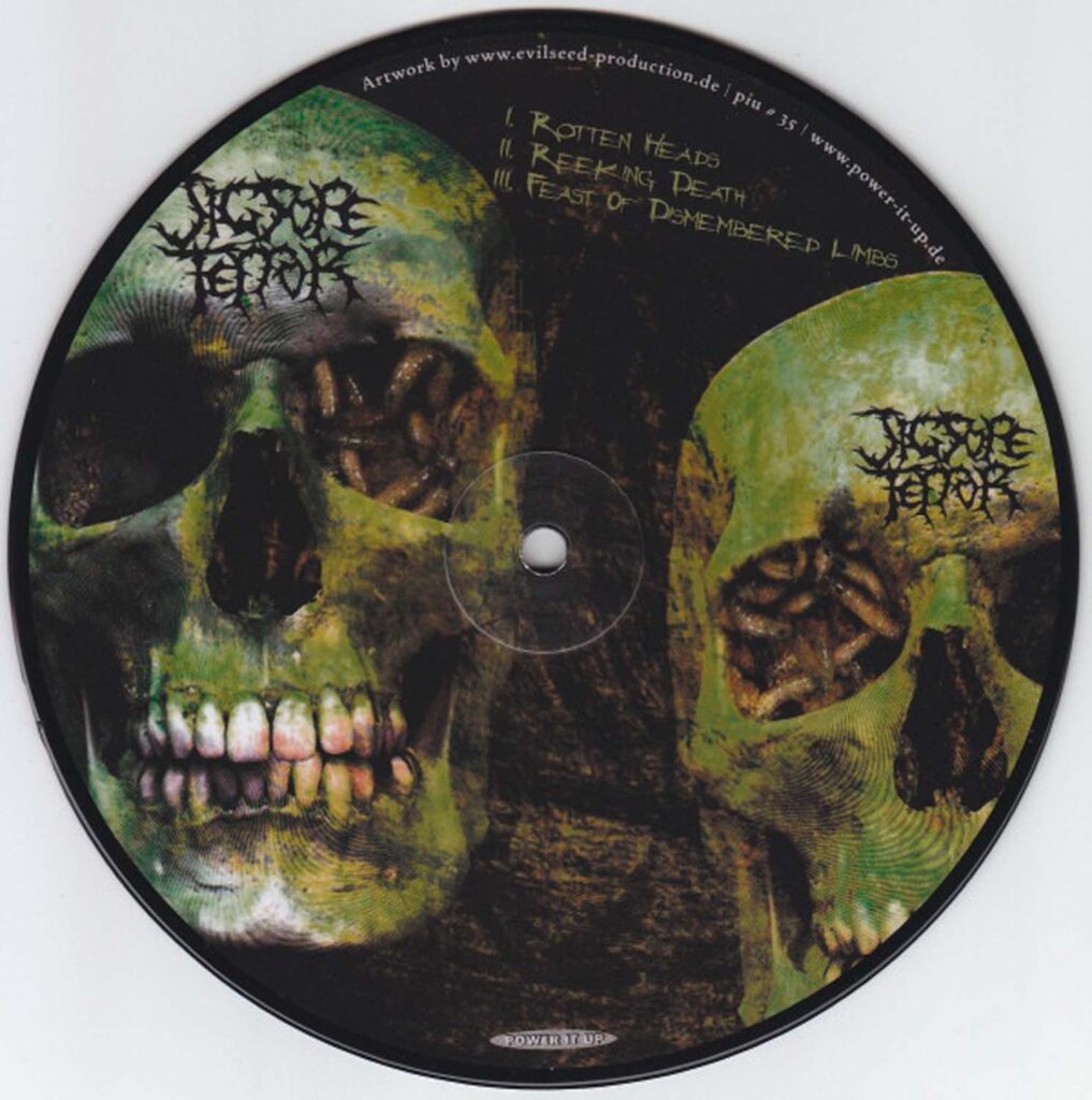Jigsore Terror / Suppository - Split (Vinyl 7")