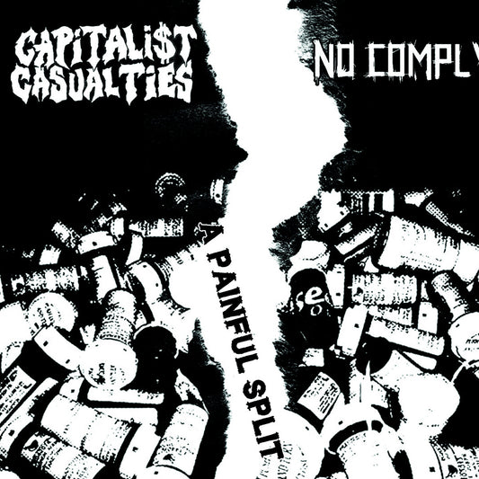 Capitalist Casualties / No Comply - Split (Vinyl 7")