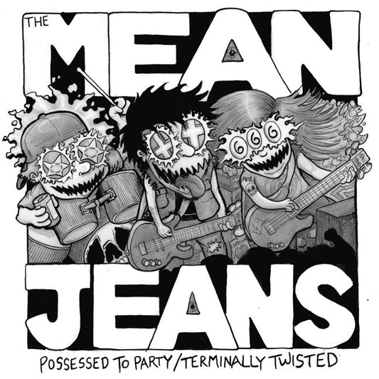 Mean Jeans / Underground Railroad - Split (Vinyl 7")